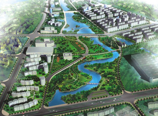 江西吉安市后河中下游控制性详细规划