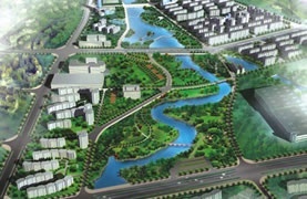 江西吉安市后河中下游控制性详细规划
