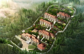 江西老干部庐山疗养中心代建项目总用地面积为46.2亩,总建筑面积为17328.68 m2,总投资约为1.15亿元,工期12个月